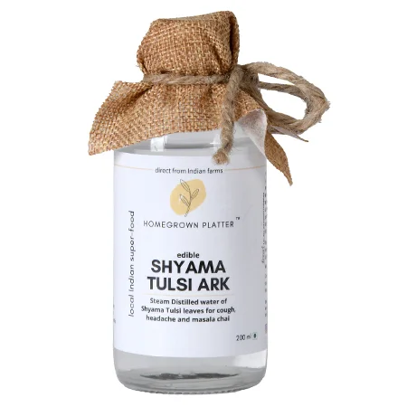  Grocery and FMCG Photography in Delhi for Edible shyama tulsi ark